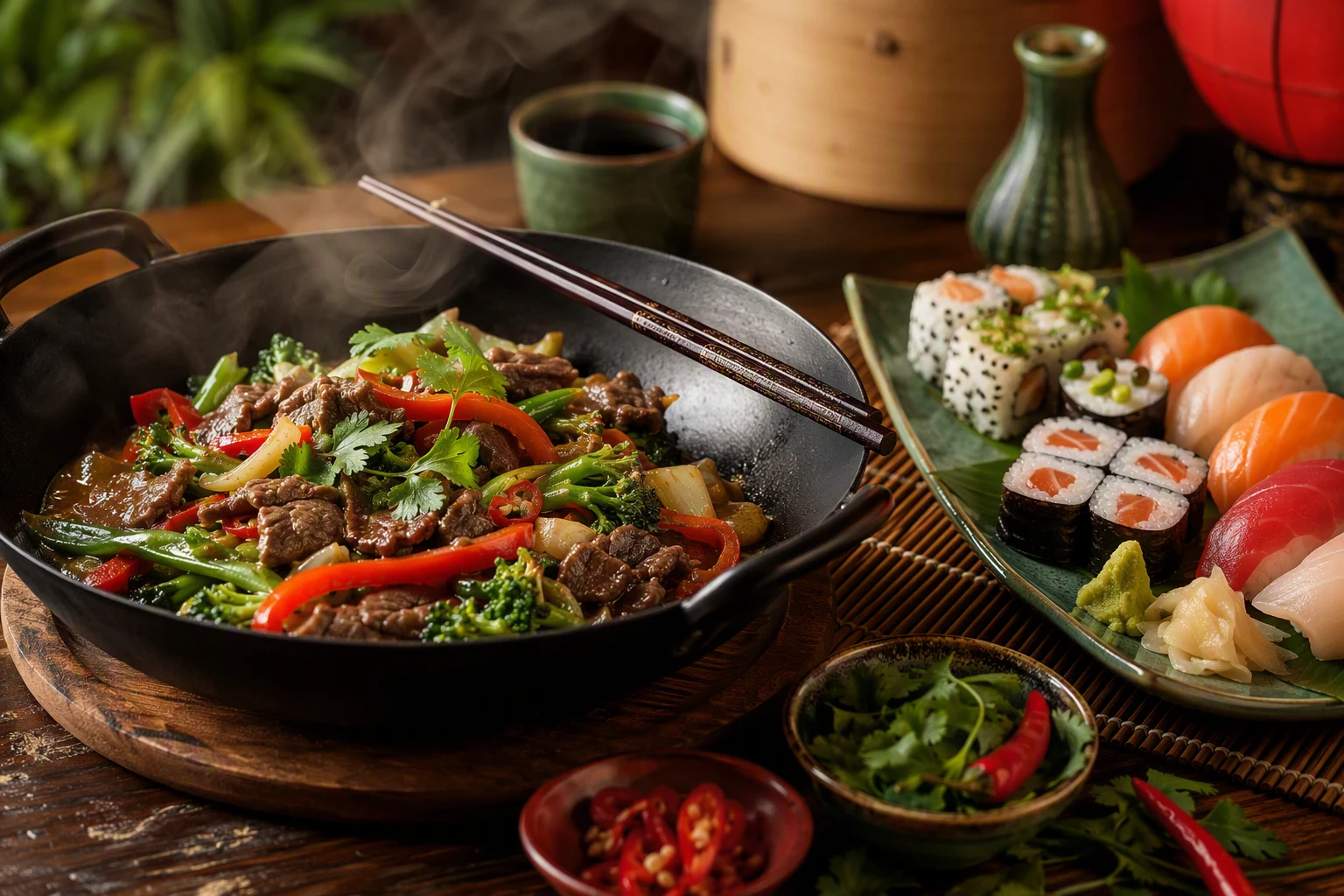 Redaktionelles Symbolbild: Pho, Bun, Wok: die vietnamesische Karte lesen